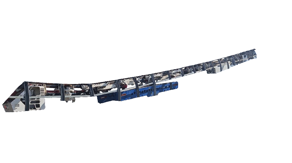 防爆蓄电池单轨吊机车